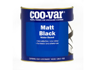 Czarna farba do ścian matowa Matt Black Water Based