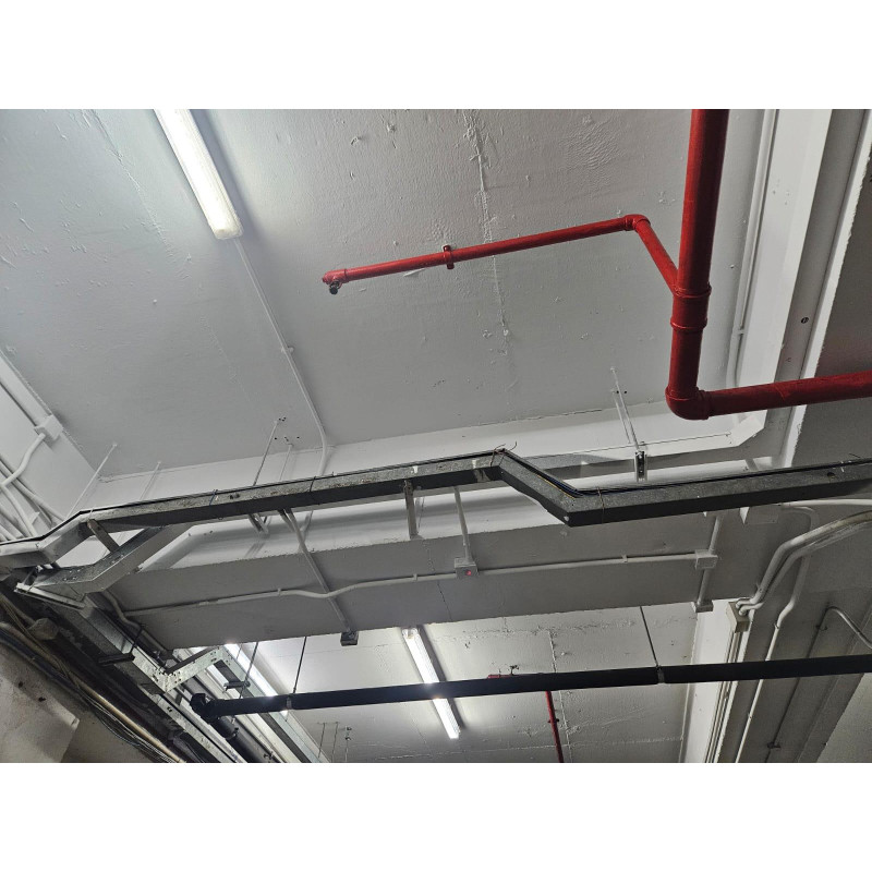 Surface painted with Aquasorb anti-condensation paint Surface painted with Aquasorb anti-condensation paint