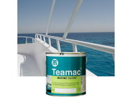 Jacht pomalowany farbą Teamac Marine Gloss