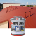 Farba Metal Unicoat zastosowana na dachu z blachy trapezowej