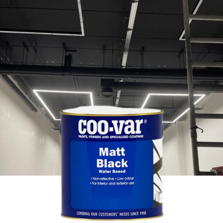 Matt Black Water Based Wall Paint