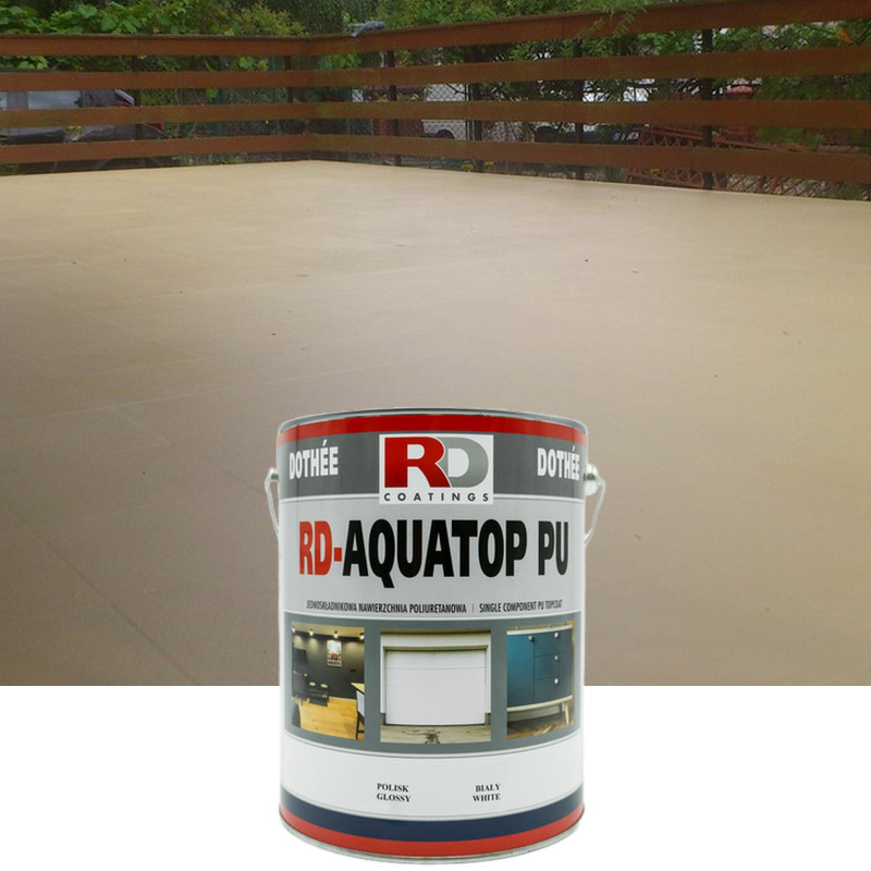 Painting the terrace and balcony - RD-Aquatop PU Painting the terrace and balcony - RD-Aquatop PU