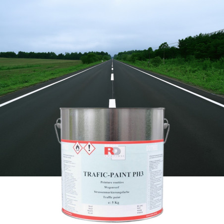 Farba drogowa biała i w kolorach - Traffic PH3 / PH4