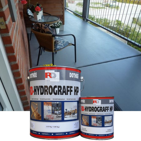 Two-component terrace surface/varnish - Hydrograff HP