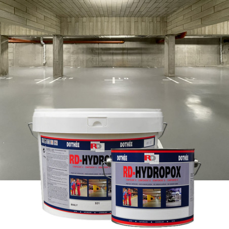 Garage flooring - Hydropox