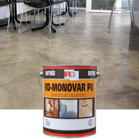 Varnish for microcement floors - Monovar PU