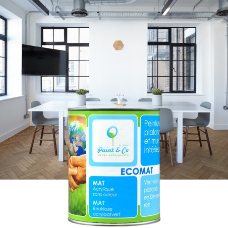 Farba Ecomat dla hoteli, biur, szkół i mieszkań