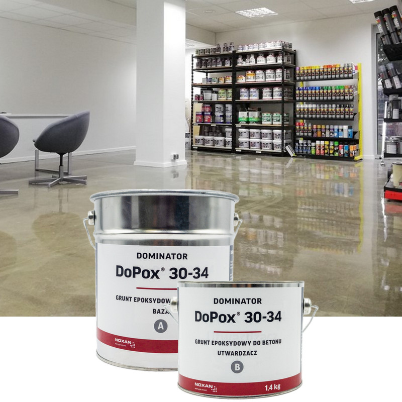 Epoxy primer for dry concrete - Dominator DoPox® 30-34 Epoxy primer for dry concrete - Dominator DoPox® 30-34