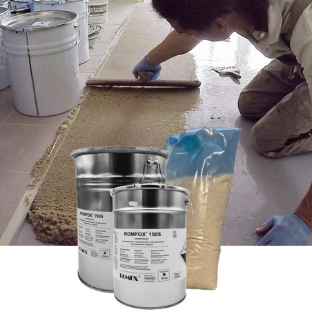 Concrete repair resin - Rompox 1505 + quartz