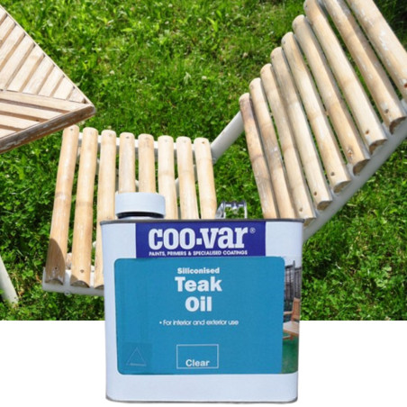 Coo-Var siliconized teak oil