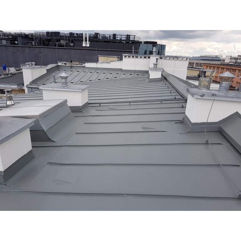 Sealing of metal roofs - Elastometal Sealing of metal roofs - Elastometal