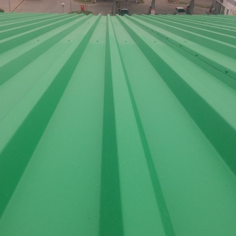 Sealing of metal roofs - Elastometal Sealing of metal roofs - Elastometal
