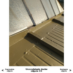 Sealing of metal roofs - Elastometal Sealing of metal roofs - Elastometal
