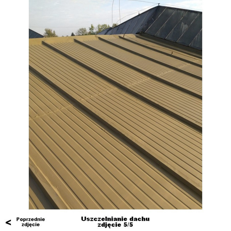 Sealing of metal roofs - Elastometal Sealing of metal roofs - Elastometal