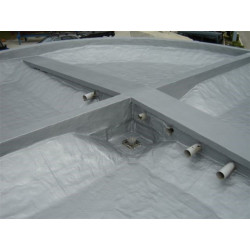 Seamless roofing - Elastodeck Seamless roofing - Elastodeck