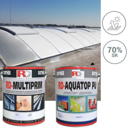 Skylight paint - Multiprim + RD-Aquatop PU Skylight paint - Multiprim + RD-Aquatop PU