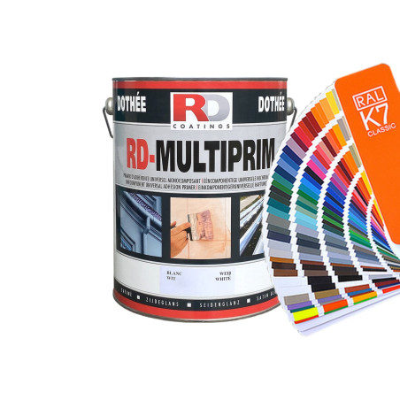 Multiprim - kolory RAL z mieszalnika