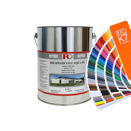 Speedcoat Aqua - kolory RAL z mieszalnika