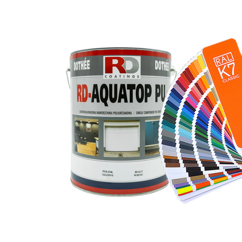 RD-Aquatop PU - RAL colors from the mixer RD-Aquatop PU - RAL colors from the mixer