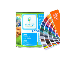 Eco-friendly wall paint Ecomat - RAL colors from the mixer Eco-friendly wall paint Ecomat - RAL colors from the mixer