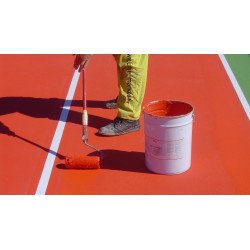 Painting of tennis courts, sports fields - RD-Colortrack Painting of tennis courts, sports fields - RD-Colortrack