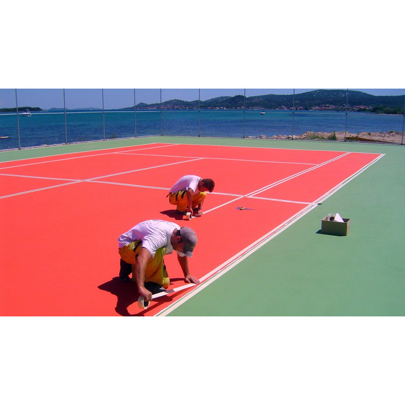 Painting of tennis courts, sports fields - RD-Colortrack - Noxan.pl Painting of tennis courts, sports fields - RD-Colortrack - Noxan.pl