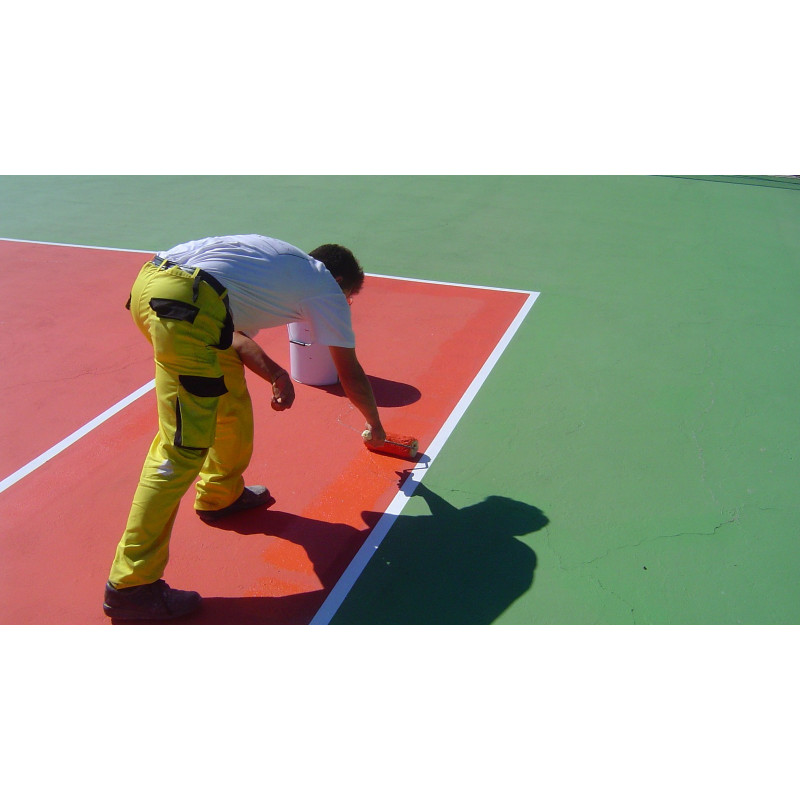 Painting of tennis courts, sports fields - RD-Colortrack - Noxan.pl Painting of tennis courts, sports fields - RD-Colortrack - Noxan.pl