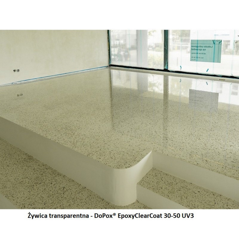 Transparent resin for stone - DoPox® EpoxyClearCoat 30-50 UV3 Transparent resin for stone - DoPox® EpoxyClearCoat 30-50 UV3