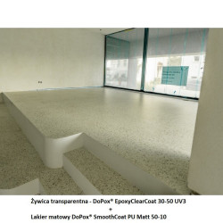 Żywica transparentna do kamieni - DoPox® EpoxyClearCoat 30-50 UV3 Żywica transparentna do kamieni - DoPox® EpoxyClearCoat 30-50 UV3