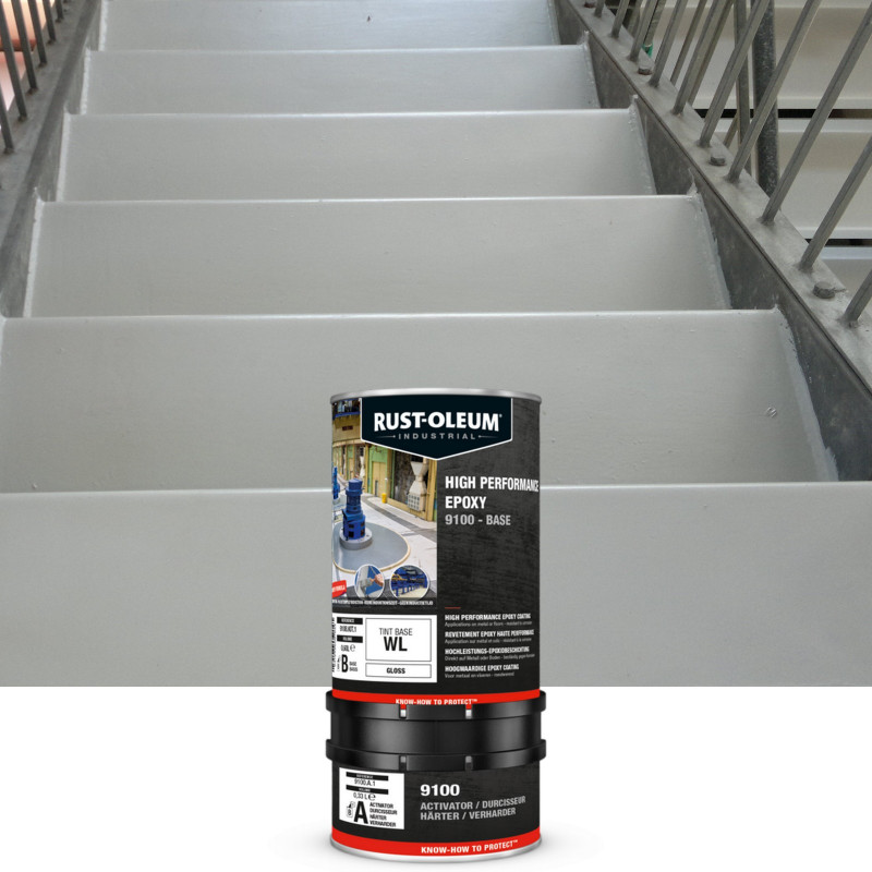 Epoxy pavement - Rust-Oleum 9100HS Epoxy pavement - Rust-Oleum 9100HS