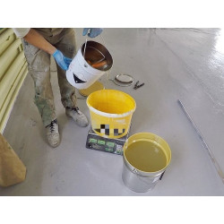 Concrete repair resin - Rompox 1505 + quartz Concrete repair resin - Rompox 1505 + quartz