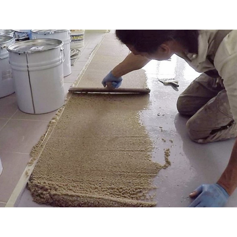 Concrete repair resin - Rompox 1505 + quartz Concrete repair resin - Rompox 1505 + quartz