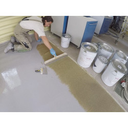 Concrete repair resin - Rompox 1505 + quartz Concrete repair resin - Rompox 1505 + quartz