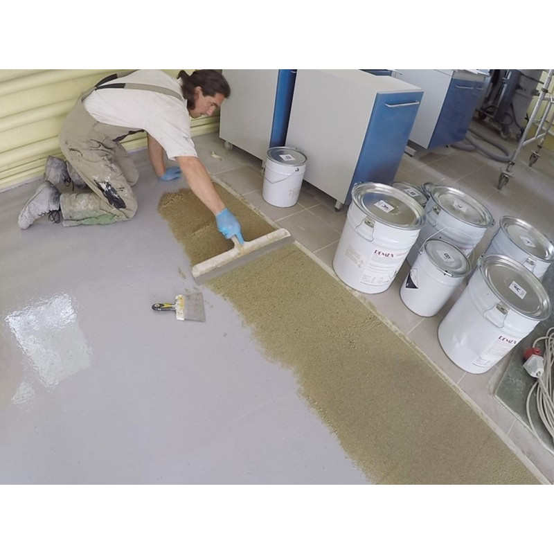 Concrete repair resin - Rompox 1505 + quartz Concrete repair resin - Rompox 1505 + quartz