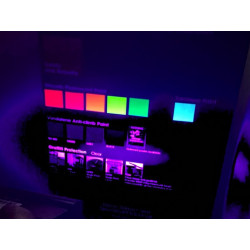 Glocote fluorescent reflective paint Glocote fluorescent reflective paint