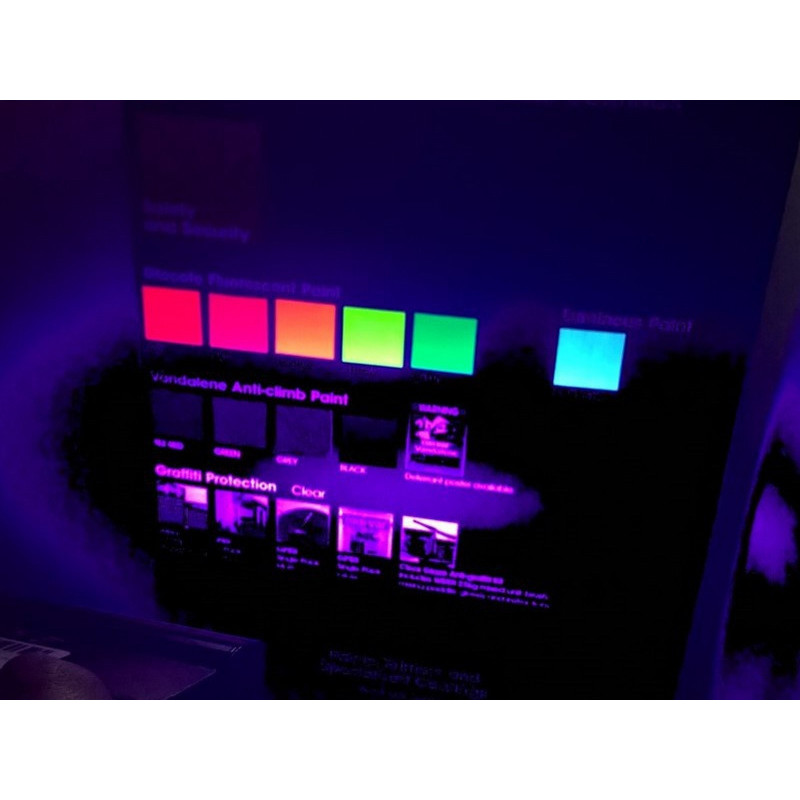 Glocote fluorescent reflective paint - Noxan.pl Glocote fluorescent reflective paint - Noxan.pl