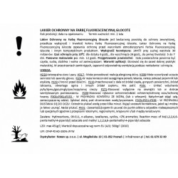 Lakier na farbę fluorescencyjną Glocote Lakier na farbę fluorescencyjną Glocote