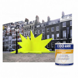 Glocote fluorescent reflective paint Glocote fluorescent reflective paint