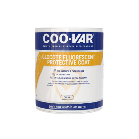 Glocote fluorescent paint varnish