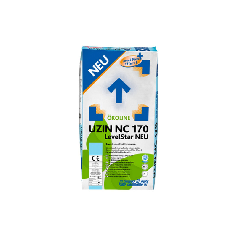 Uzin NC 170 LevelStar self-levelling extra smooth mortar Uzin NC 170 LevelStar self-levelling extra smooth mortar