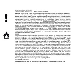 Metalcote metal phthalic topcoat paint Metalcote metal phthalic topcoat paint