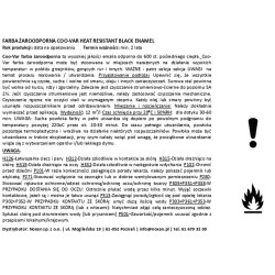 Farba żaroodporna Coo-Var Heat Resistant Farba żaroodporna Coo-Var Heat Resistant