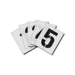 Letter and number templates - 50 mm, 150 mm, 300 mm Letter and number templates - 50 mm, 150 mm, 300 mm