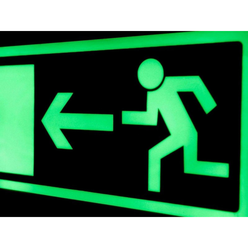 Glow-in-the-dark paint, at night Coo-Var Glow-in-the-dark paint, at night Coo-Var