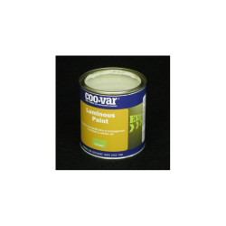 Glow-in-the-dark paint, at night Coo-Var Glow-in-the-dark paint, at night Coo-Var
