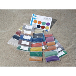 Quartz sand in colors Quartz sand in colors