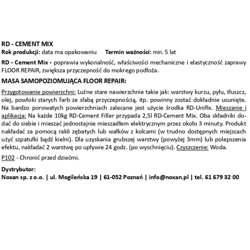 Adhesion Strengthening Primer - Cement Mix Adhesion Strengthening Primer - Cement Mix